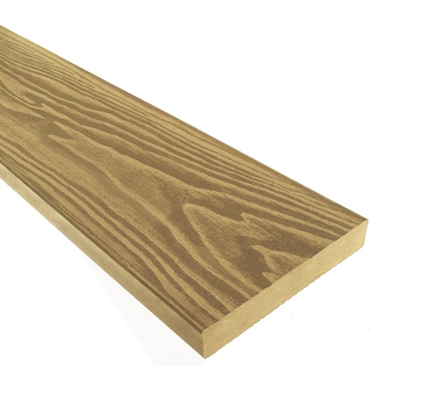 Террасная доска из ДПК Terrapol Смарт 3D Полнотелая без паза Дуб Севилья купить в Липецке