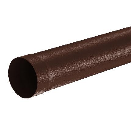 Водосток Aquasistem, Система 150/100 - Труба водосточная 3.00м RAL 8017 Коричневый matt купить в Липецке