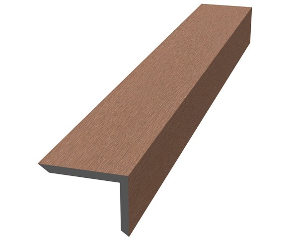 Уголок ДПК для террасной доски NauticPrime, 60x40x2900мм Кедр купить в Липецке