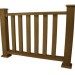 Ограждения из ДПК WOODVEX Кофе купить в Липецке