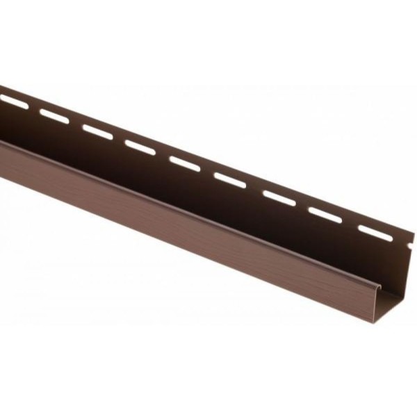 J-профиль Люкс Крашенный, T-15, ВН, Тёмный Орех купить в Липецке