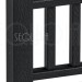 Комплект крышка/юбка для столба SEQUOIA BLACK купить в Липецке