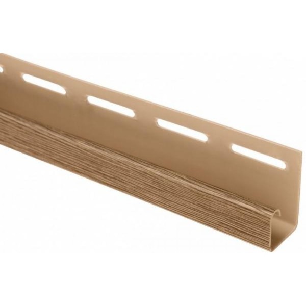 J-профиль Люкс Крашенный, К-15, ВН, Орех купить в Липецке