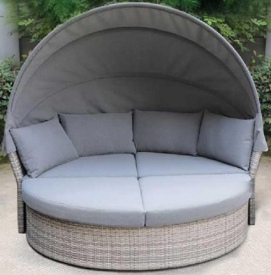 Диван-Трансформер AFINA плетеный из иск. ротанга AFM-325G Grey купить в Липецке