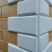 Угол Наружный к Фасадным Термопанелям Доломит Дагестанский Камень 400 мм Белый купить в Липецке