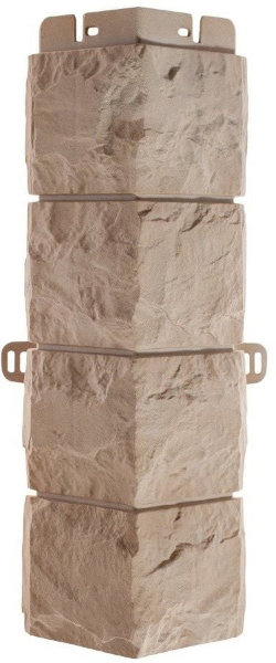 Фасадная панель Наружный угол фагот (талдомский), 0,45 х 0,13м (н) купить в Липецке