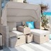 Комплект мебели AFINA плетеной из иск. ротанга AFM-330 Beige купить в Липецке