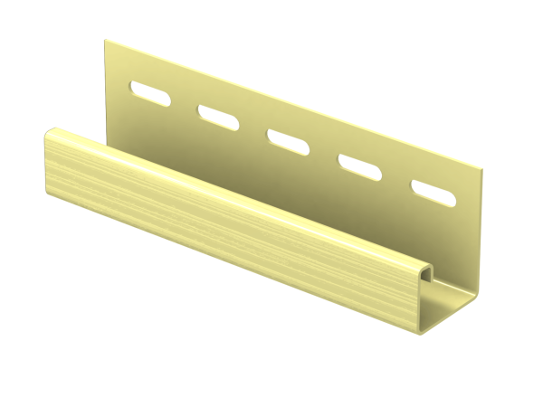 J-планка Ю-пласт Классика кремовая купить в Липецке
