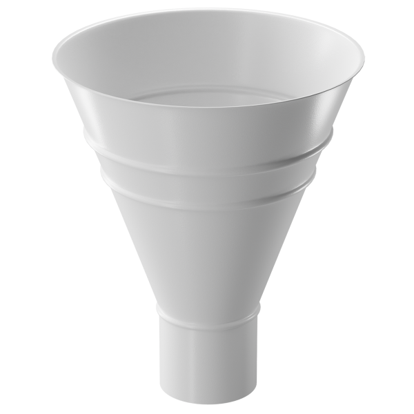 Воронка водосборная Döcke STAL PREMIUM, Пломбир купить в Липецке