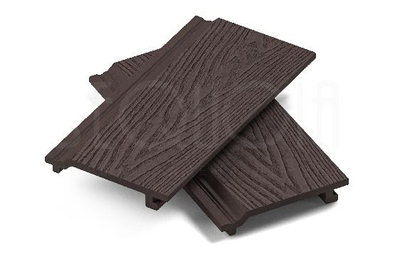 Доска фасадная ДПК 3D SEQUOIA Evolution WOOD BROWN купить в Липецке