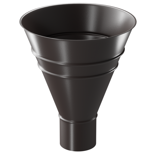 Воронка водосборная Döcke STAL PREMIUM, Шоколад купить в Липецке