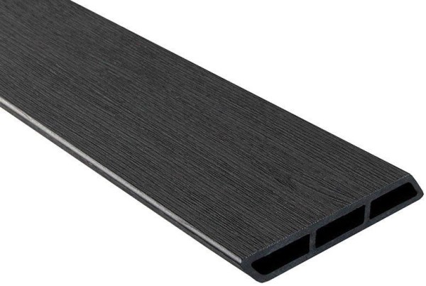 Доска Ромбус 3D ДПК Outdoor STORM BLACK черная купить в Липецке