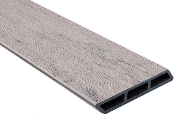 Доска Ромбус 3D ДПК Outdoor STORM GREY серая микс купить в Липецке