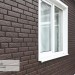 Фасадная панель Ю-Пласт Стоун Хаус Кирпич Коричневый купить в Липецке