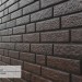 Фасадная панель Ю-Пласт Стоун Хаус Кирпич Коричневый купить в Липецке