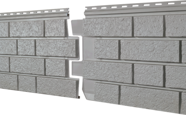 Фасадная панель Ю-пласт Стоун Хаус S-Lock Клинкер Нордик дым купить в Липецке