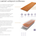 Фибросайдинг DECOVER 3600 x 190 x 8 мм Lazuro купить в Липецке