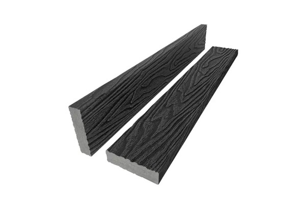 Брус лавочный 3D-тиснение 20х80 Графит купить в Липецке