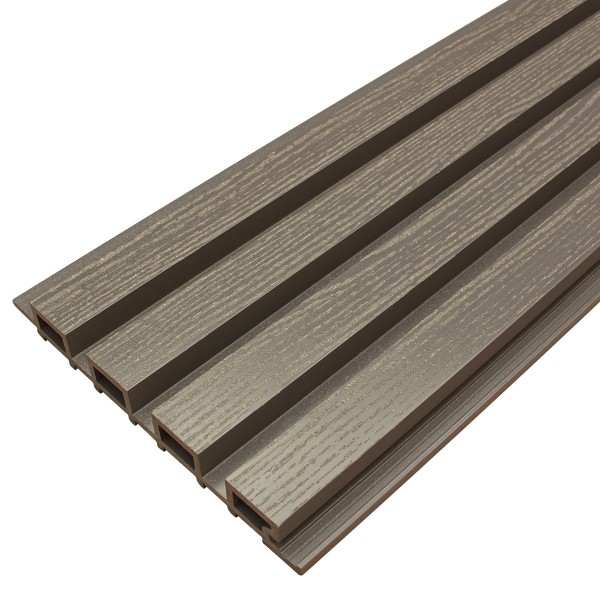 Фасадная доска из ДПК Faynag Wood Рейка Графит купить в Липецке
