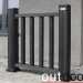 Ограждение из ДПК Outdoor Классик 3D STORM чёрный купить в Липецке