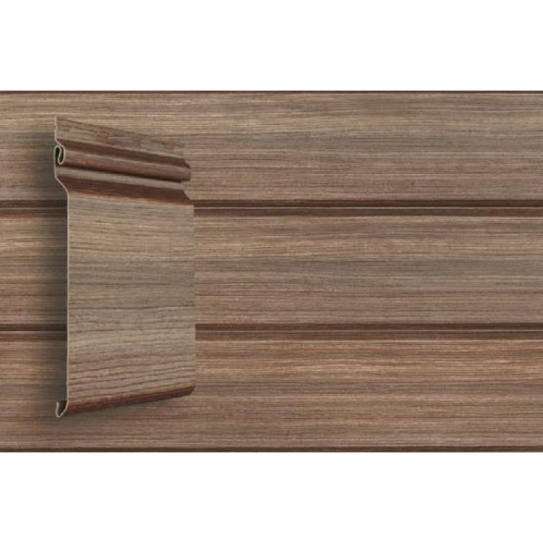 Виниловый сайдинг Grand Line Natural-Брус Tundra - Кедр купить в Липецке