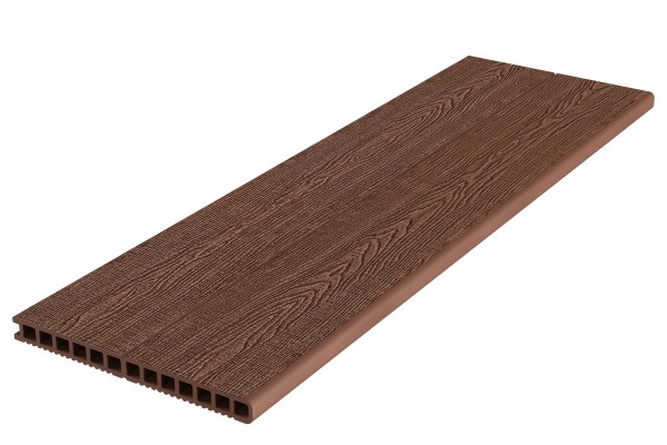 Ступень ДПК Deckron Woodlike 317x28x4000 мм, коричневый купить в Липецке