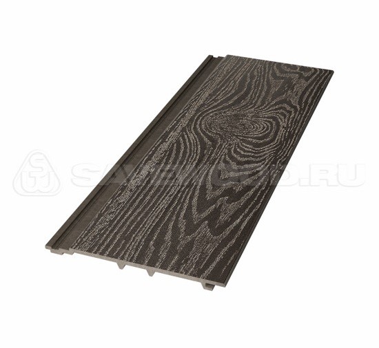 Сайдинг из дпк savewood sw-cedrus тангенциальный распил темно-коричневый купить в Липецке