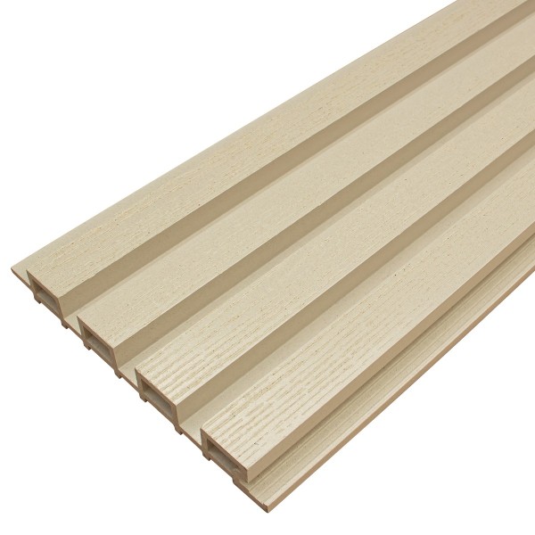 Фасадная доска из ДПК Faynag Wood Рейка Слоновая кость купить в Липецке