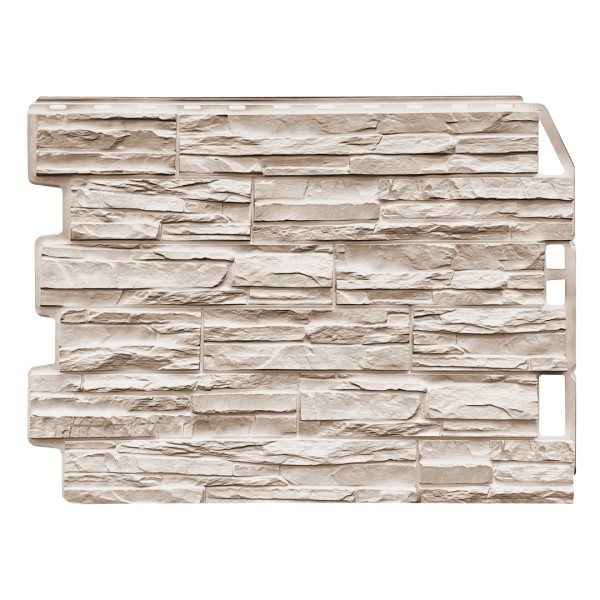 Фасадная панель FineBer, Скол -  Светло бежевый купить в Липецке