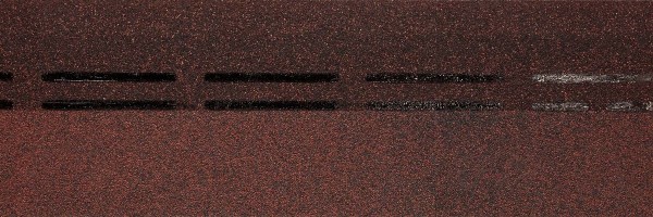 Коньково-карнизная черепица Docke Standard, красный купить в Липецке