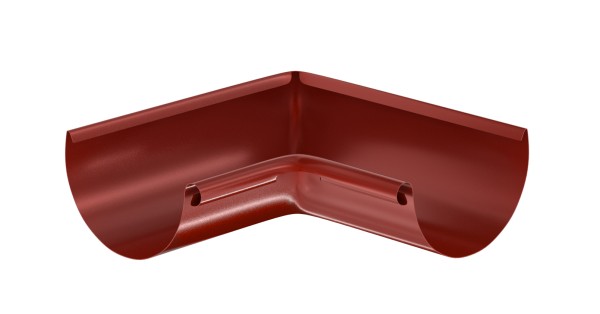 Водосток Aquasistem, система 150x100 - Угол желоба, внутренний 90° RR 29 Бургундский купить в Липецке