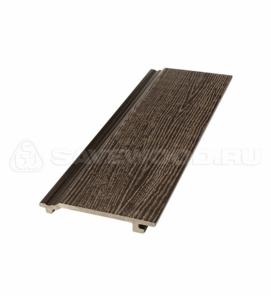 Сайдинг из дпк savewood sw-sorbus радиальный распил темно-коричневый купить в Липецке
