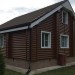 Сайдинг "blockhouse" под бревно, Акриловый Премиум ВН-01, орех тёмный купить в Липецке