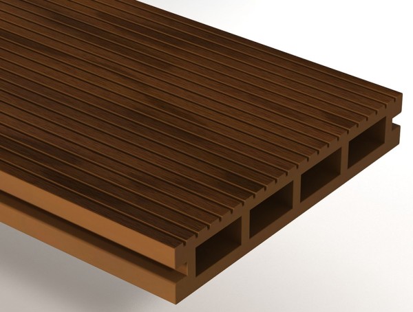 Террасная доска из ДПК WOODVEX Expert Тик купить в Липецке