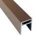 П-профиль Алюминиевый EasyDecking 35x25 Венге купить в Липецке