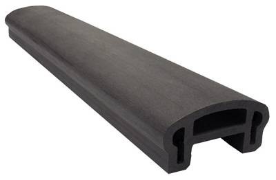 Перила вехнее фигурное Woodvex Select Графит купить в Липецке