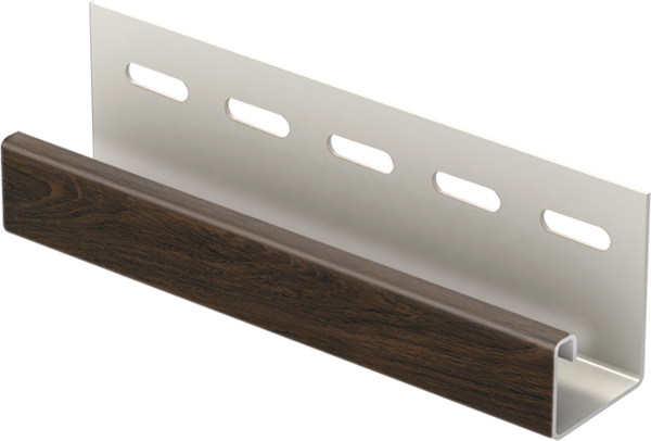 J-планка к Софиту PRO Тёмный орех купить в Липецке
