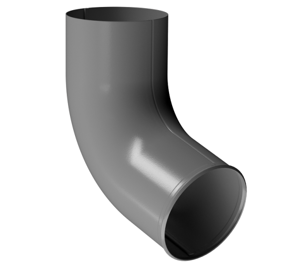 Отвод трубы D90 Döcke STAL PREMIUM Графит, (RAL 7024) купить в Липецке
