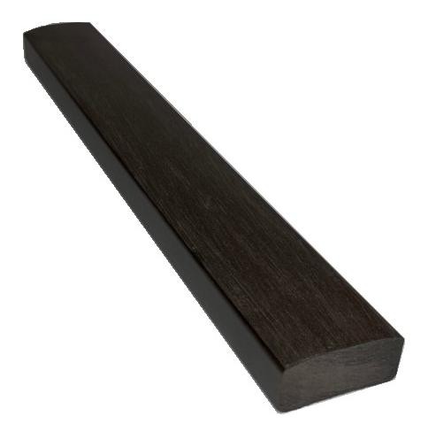 Лавочный брус Ecodecking Некст полнотелый брашированный 70х35 венге купить в Липецке
