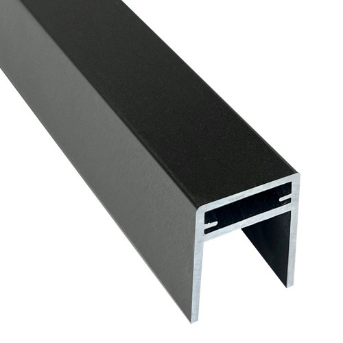 П-профиль Алюминиевый EasyDecking 35x25 Черное дерево купить в Липецке