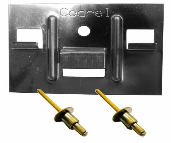 КЛЯММЕР + ЗАКЛЁПКА ДЛЯ CEDRAL CLICK 250 ШТ купить в Липецке