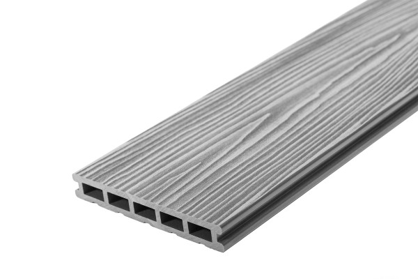 Террасная доска из ДПК RusDecking Unodeck Mogano - Серый купить в Липецке
