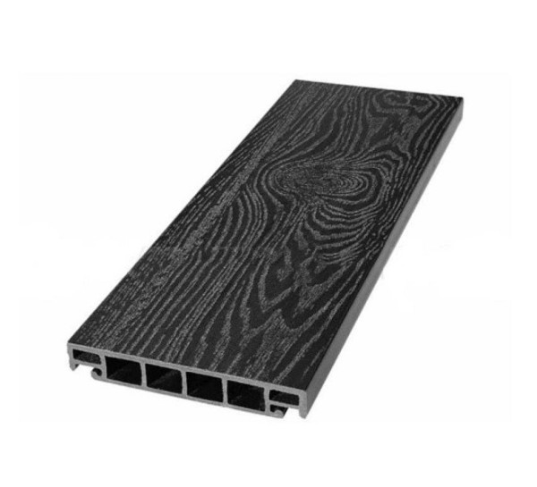 Террасная доска из ДПК SW Salix (T) 2D чёрный купить в Липецке