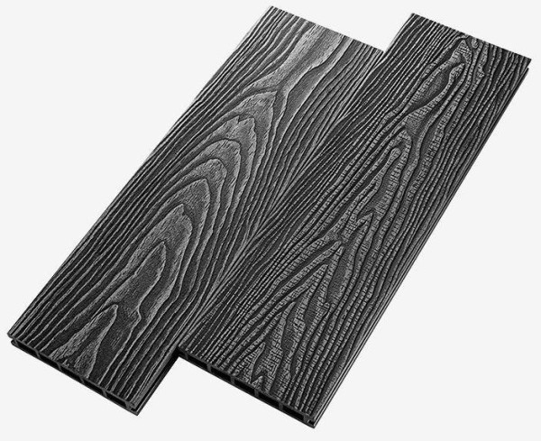Террасная доска из ДПК RusDecking Unodeck Vintage - Графит купить в Липецке