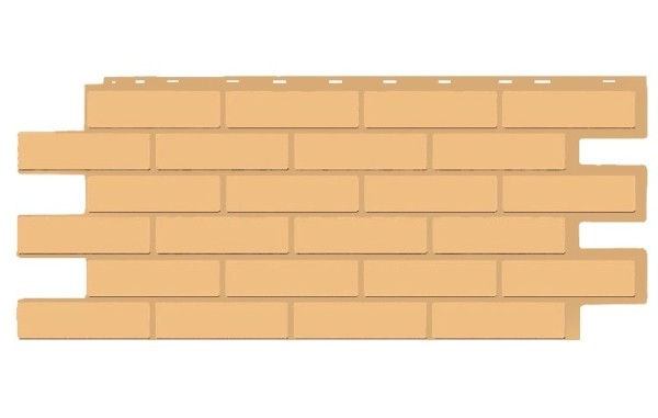Фасадная панель T-Siding Кирпич Модерн Эко Крем купить в Липецке