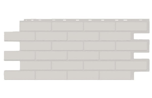 Фасадная панель T-Siding Кирпич Модерн Эко Уайт купить в Липецке