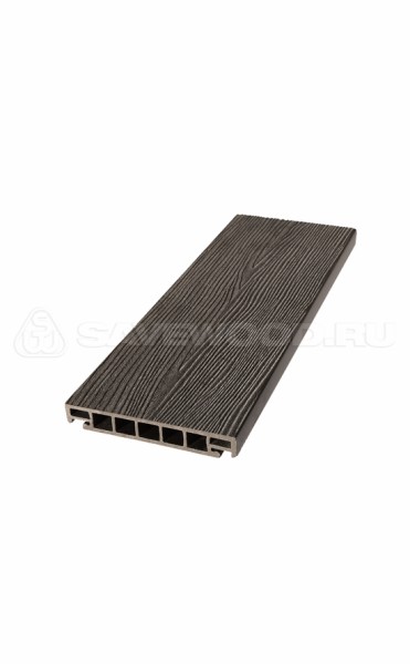 Террасная доска из ДПК SW Salix (S) (R) темно-коричневый купить в Липецке